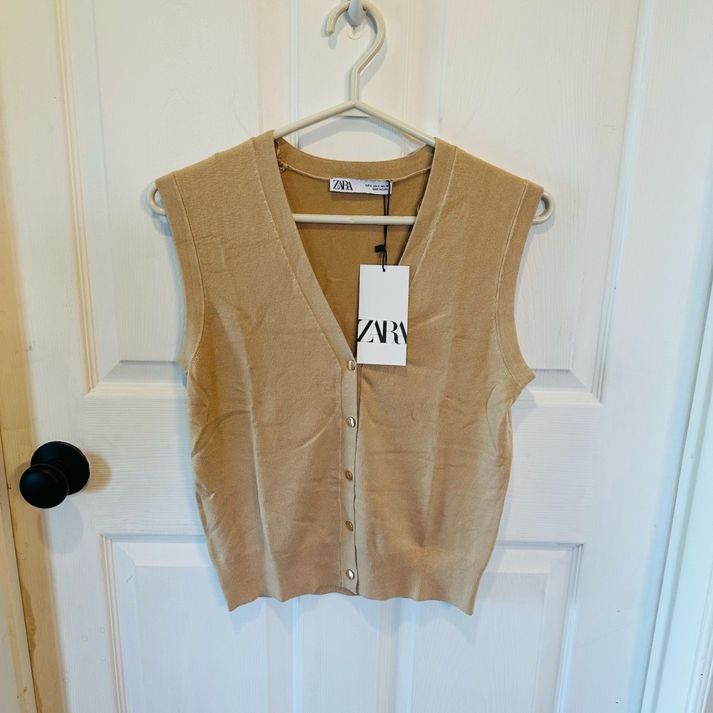 🦺💕ZARA NWT Rayon, Super Soft Vest💕🦺